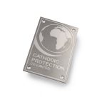 Etched stainless steel nameplates