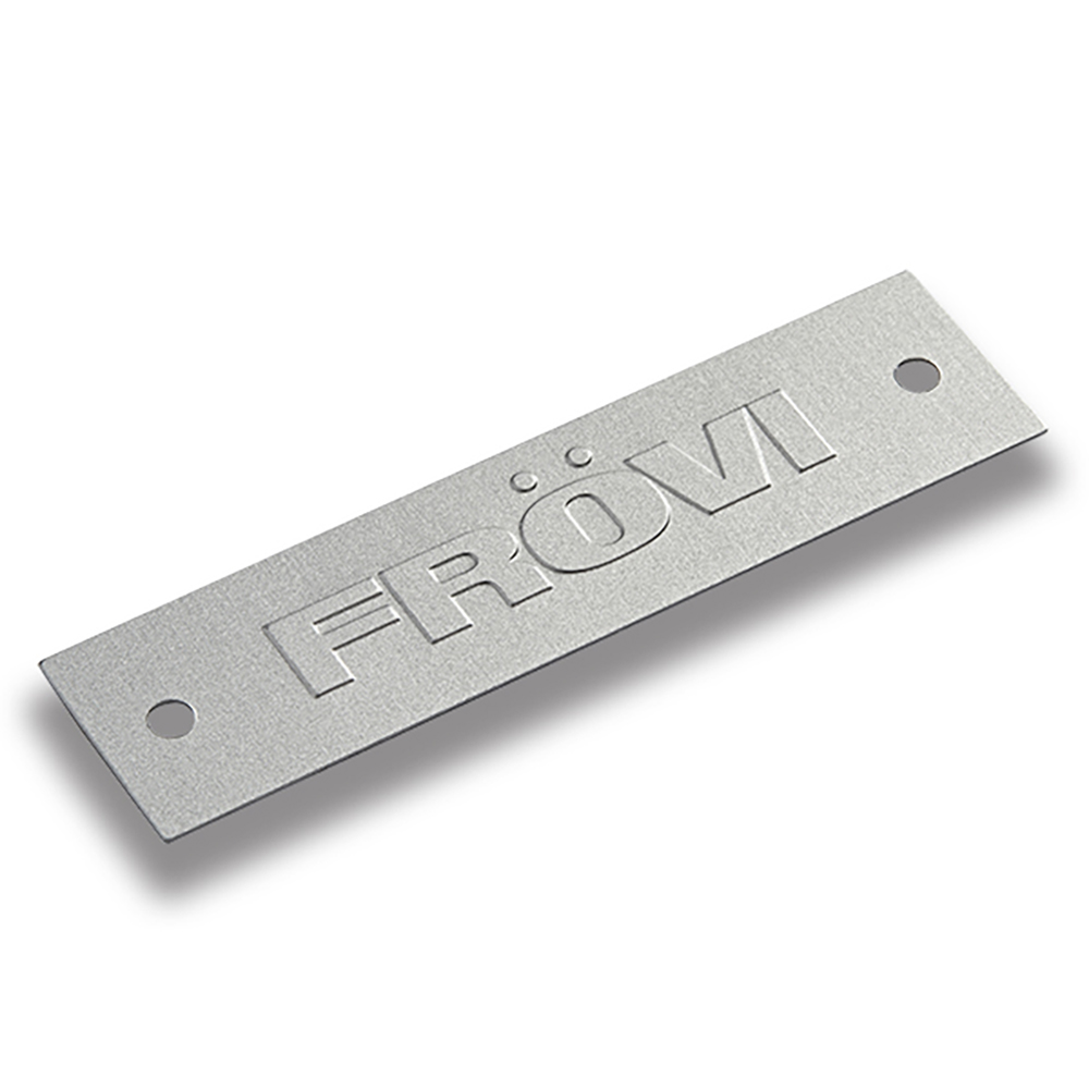 Embossed Metal Badges & Labels Polished, Brushed & Diamond Cut