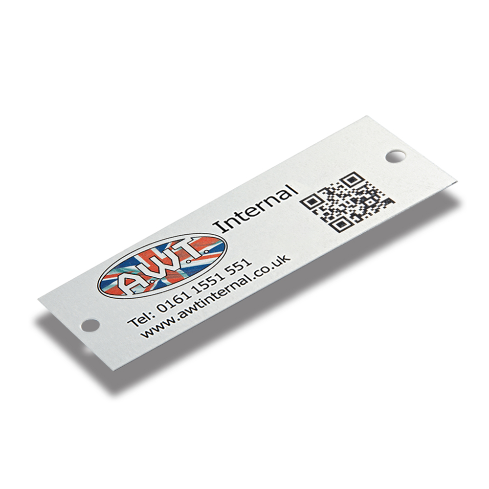 Aluminium Labels & Stickers Leading UK Manufacturer & Supplier