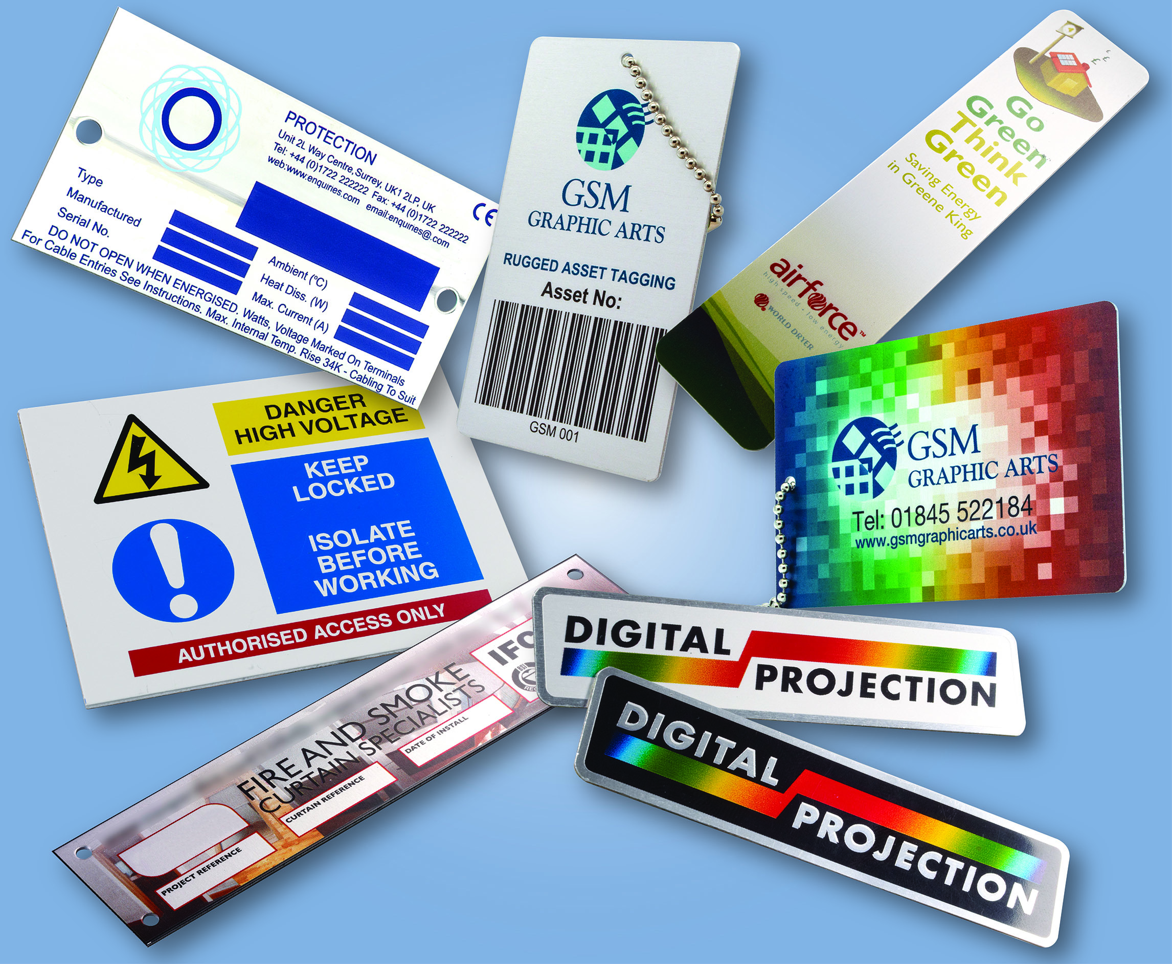 Digitally Printed Labels
