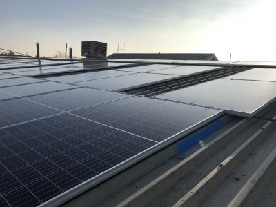 new solar panels at gsm graphic arts