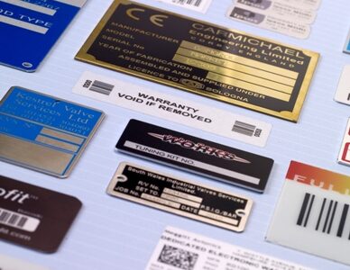 Industrial label printing