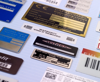 Industrial label printing
