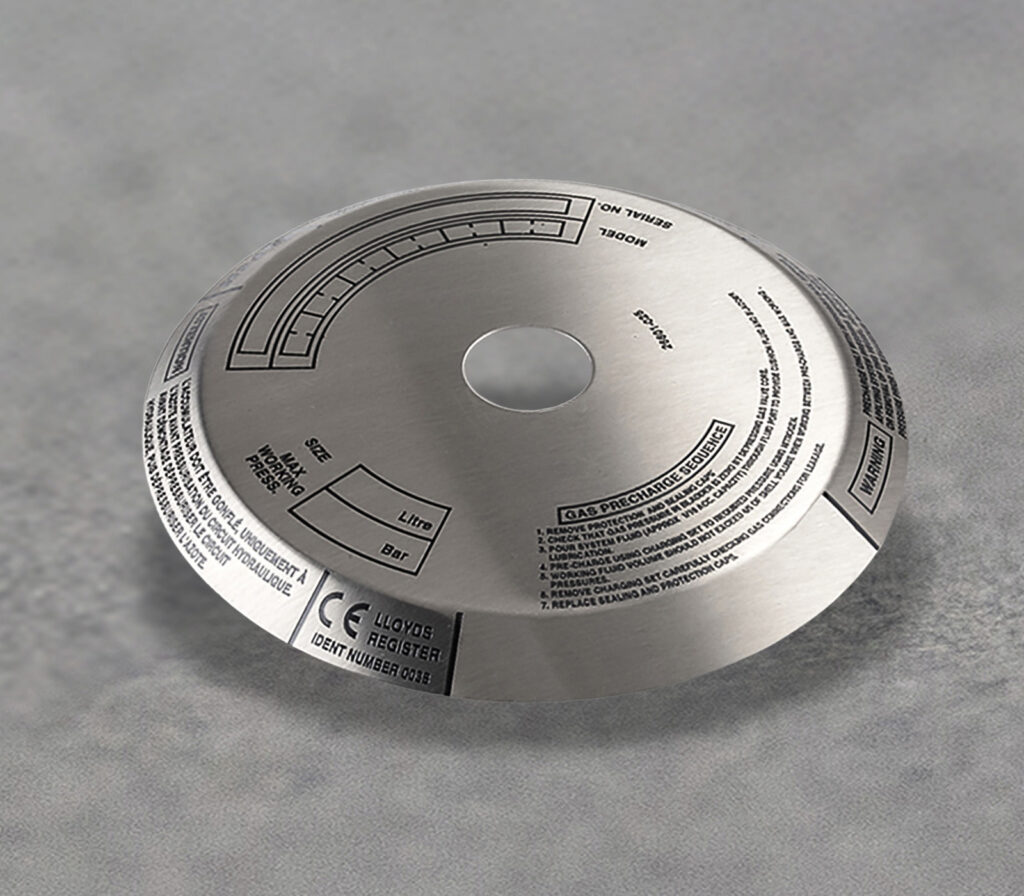 Stainless Steel Nameplates