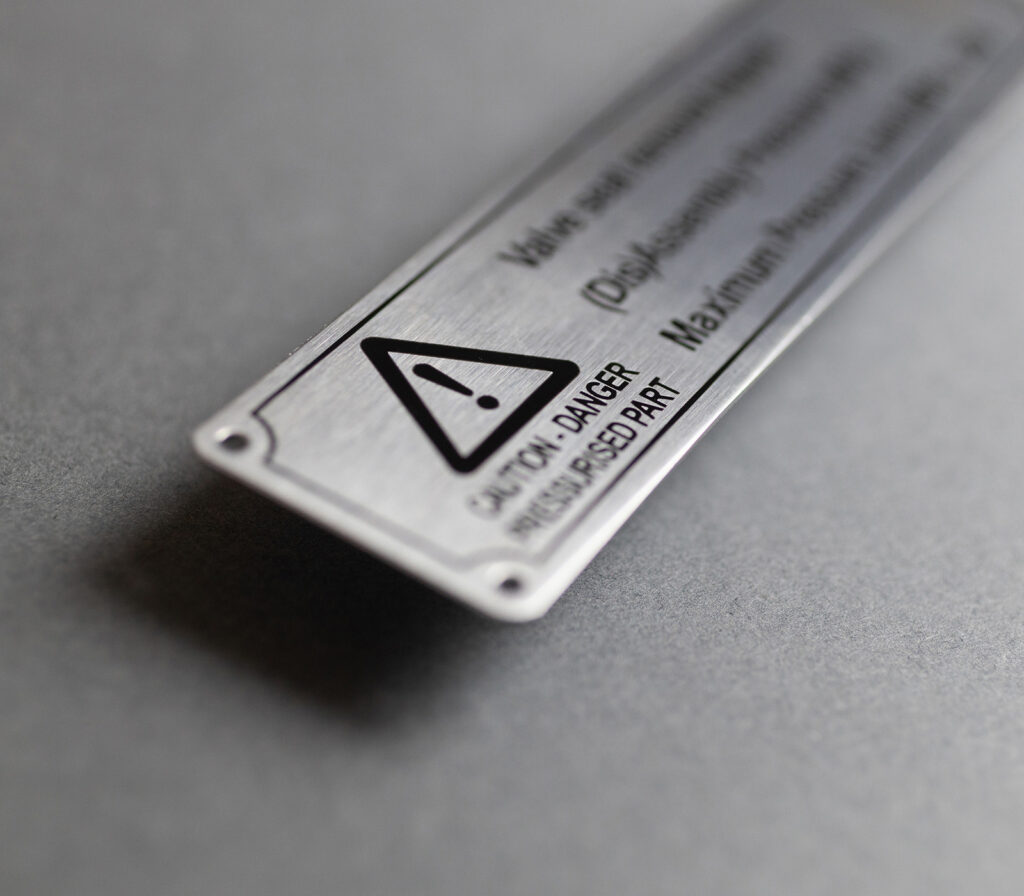 Etched Nameplates