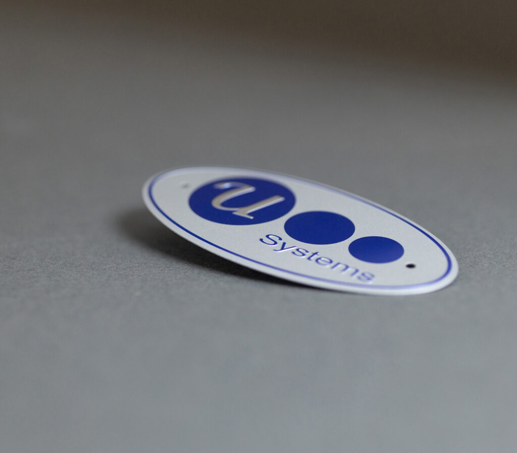 Embossed Metal Badges & Labels