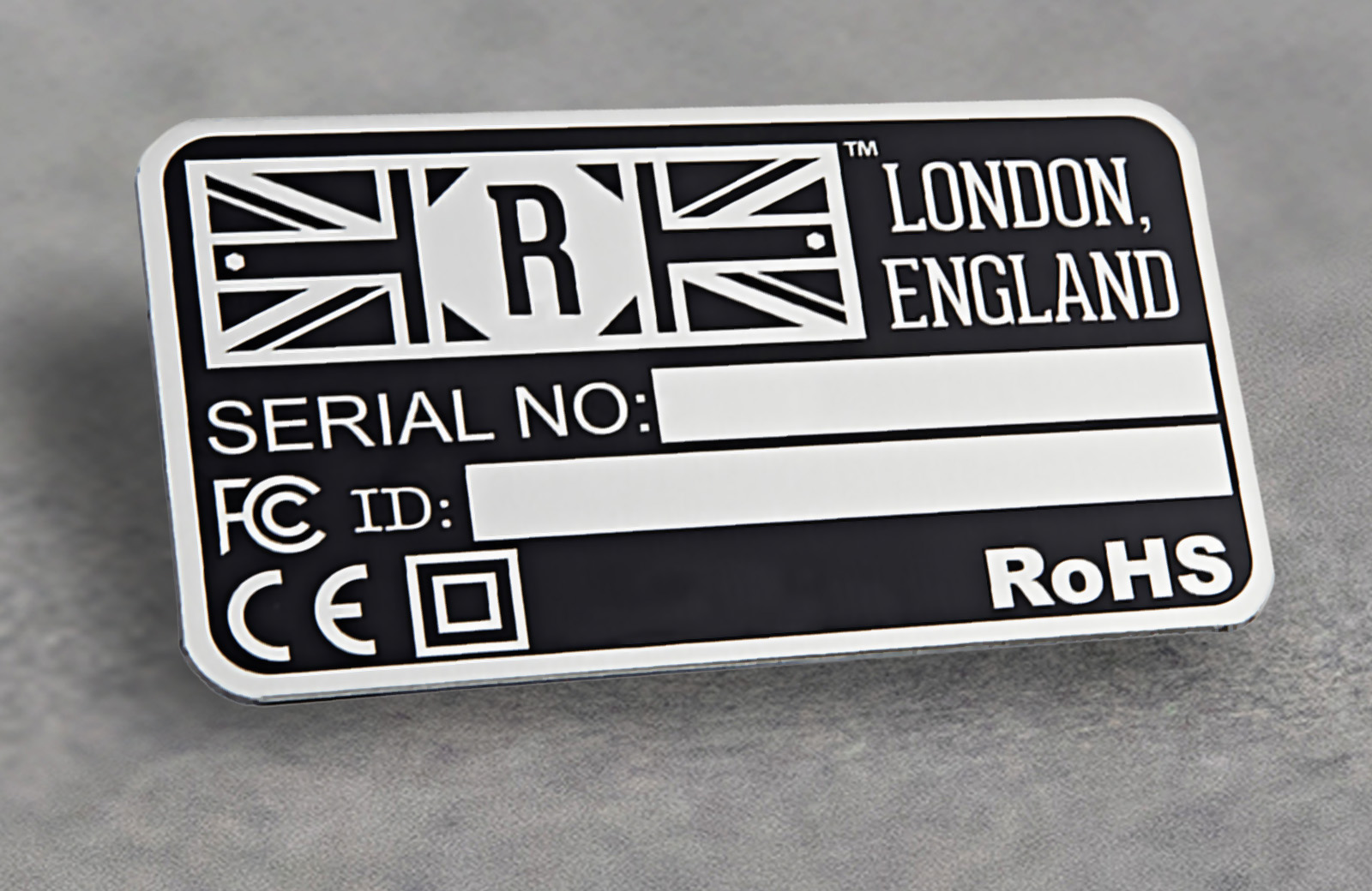 Aluminium Labels