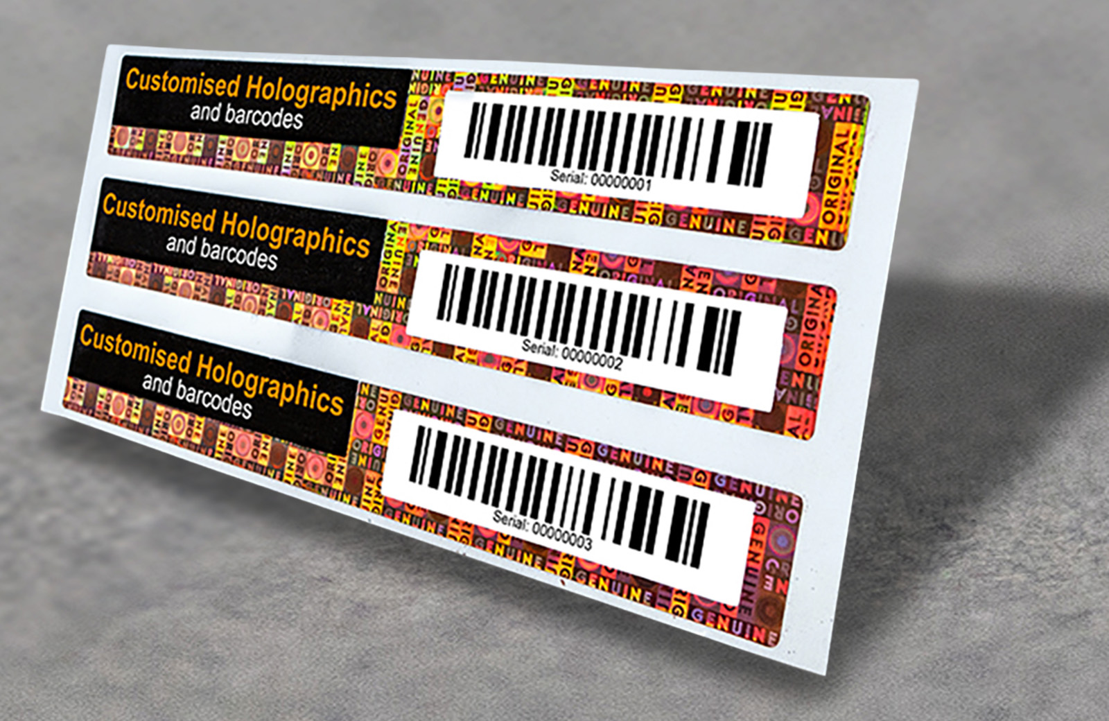 Barcode Labels