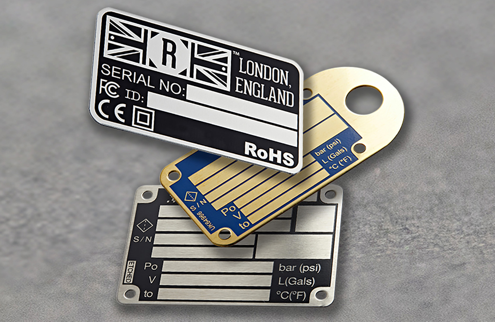 Serial Number Plates 